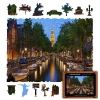 Купить Деревянный Пазл "Амстердам"