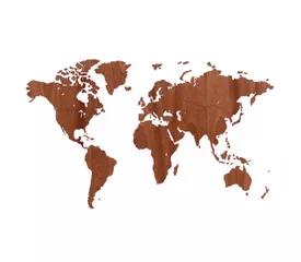 Пазл "Карта мира Wall Decoration EXCLUSIVE Африканское Сапеле 130 x 78"