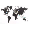 Пазл "Карта мира" World Map True Puzzle Black 150 x 90