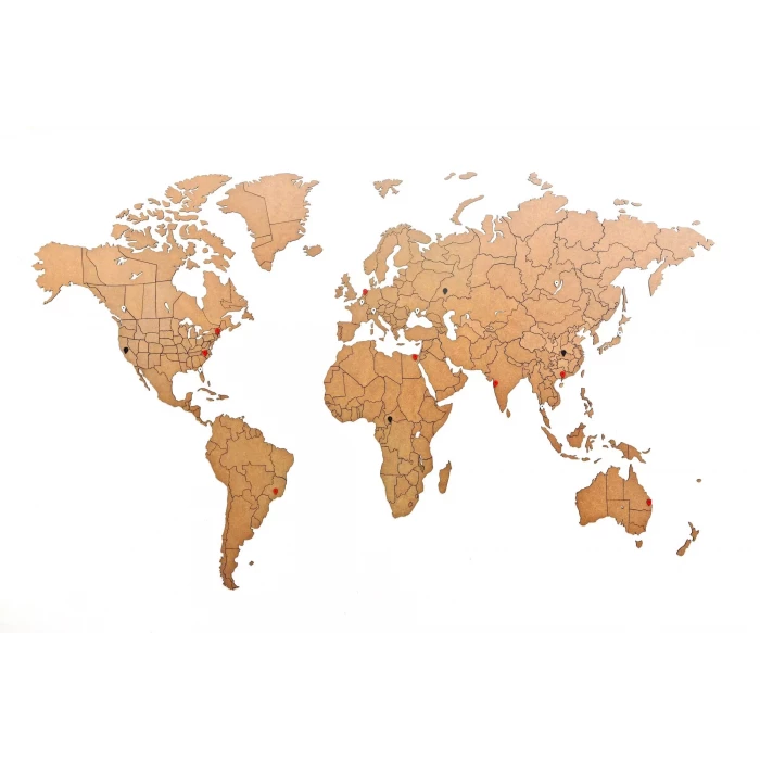 Пазл "Карта мира" Пазл "Карта мира" World Map True Puzzle Brown